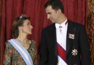 Reyes Felipe y Letizia: Vestidos de gala